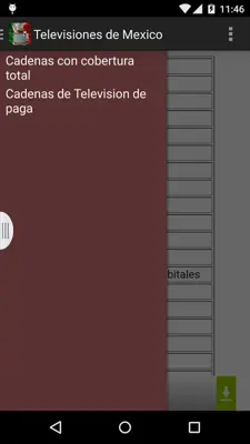 Televisiones de Mexico android App screenshot 2